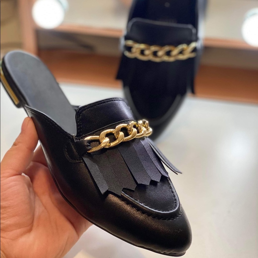 Black mules